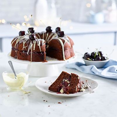 Black Forest Fluted Ring Cake Recipe